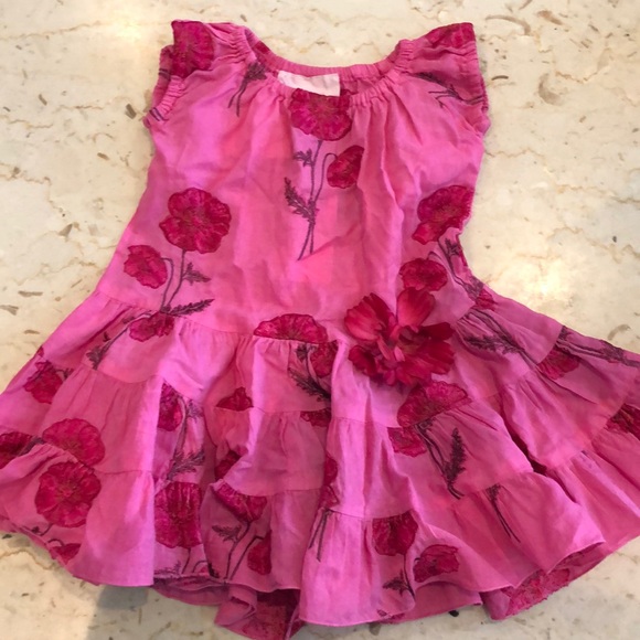 Other - Pink sundress with embroidered flowers